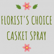 Florist's Choice Casket Spray