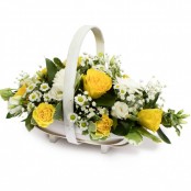 Sunny Blooms Basket